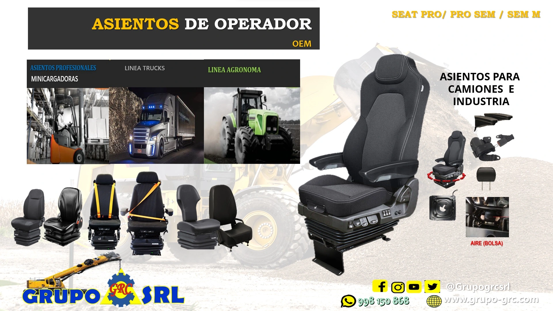Aseintos Operador camiones