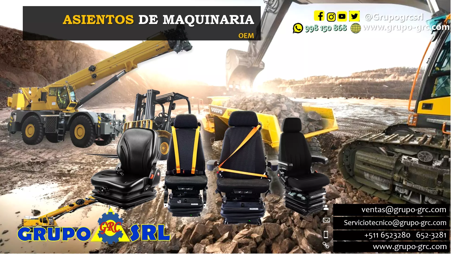 Asiento Operador OEM