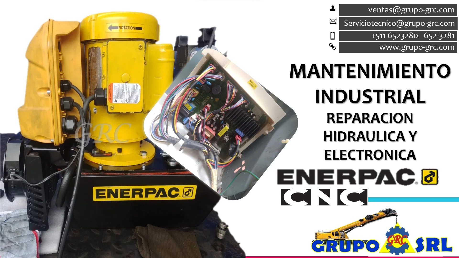 Reparacion de bombas ENERPAC