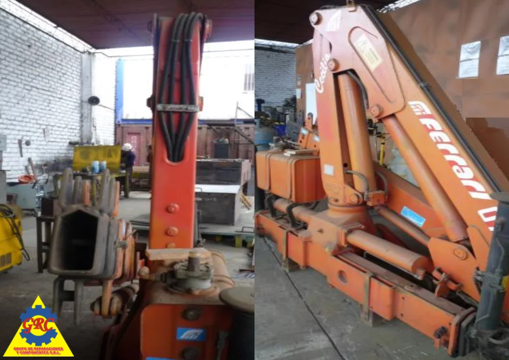 Reparacion de Boom Articulada